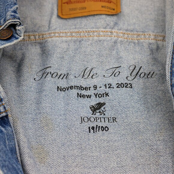 Pharrell x JOOPITER: Nigo 'From Me to You' Levi's Jacket 19/100 - Picture 3 of 9